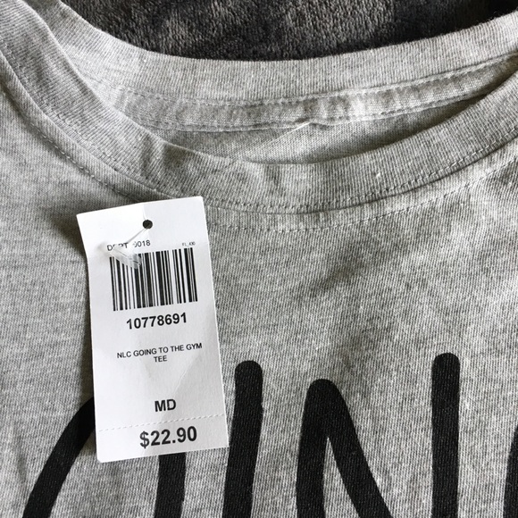 Light grey “Going to the Gym” T-shirt - Picture 2 of 4